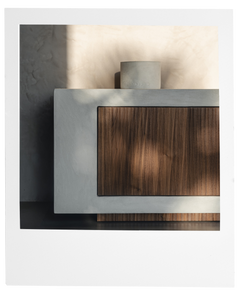 Meuble TV ALDŌ MORTEX & noyer — PLATŌ