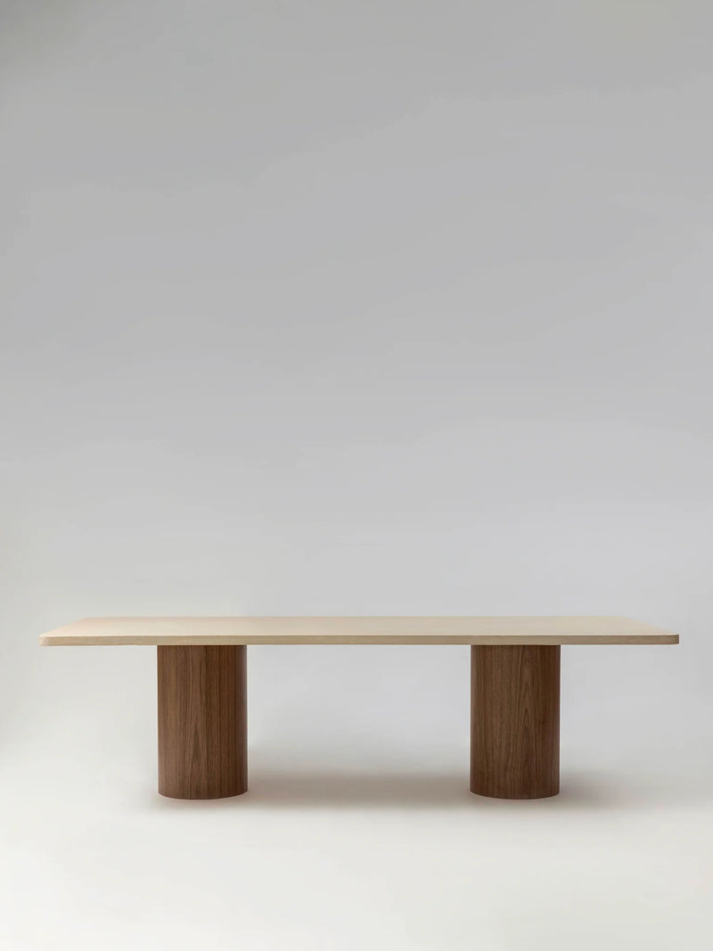 NINŌ Table à manger NOYER-zoom-