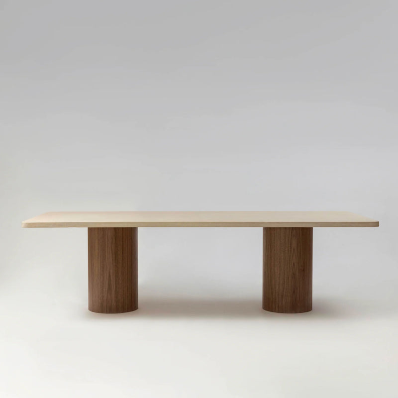 NINŌ Table à manger NOYER-zoom-