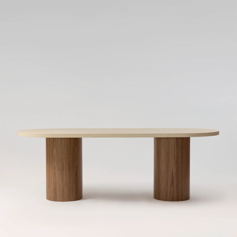 NAŌ Table à manger NOYER-zoom-