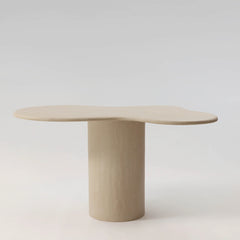TEĀ Table à manger, béton ciré MORTEX — PLATŌ