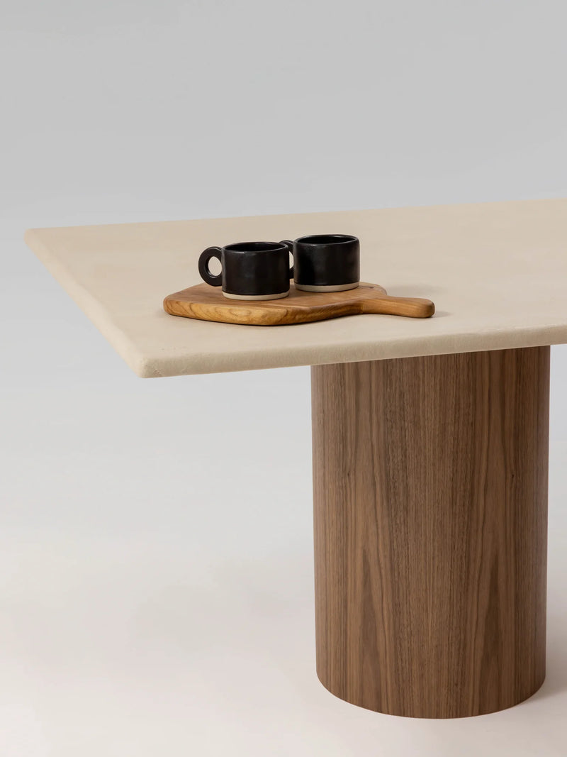 NOĀ Table à manger NOYER-zoom-